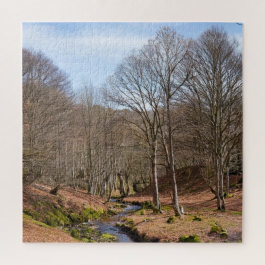 静謐な木のパズル ジグソーパズル (縦)