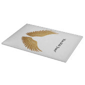 「静謐な翼」 カッティングボード (角)