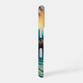"静謐のささやき: 精霊の門" iPhone 16ケース (右側面)
