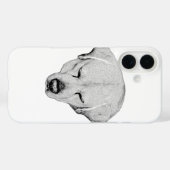 静運、前面、中央 Case-Mate iPhoneケース (裏面 (横))