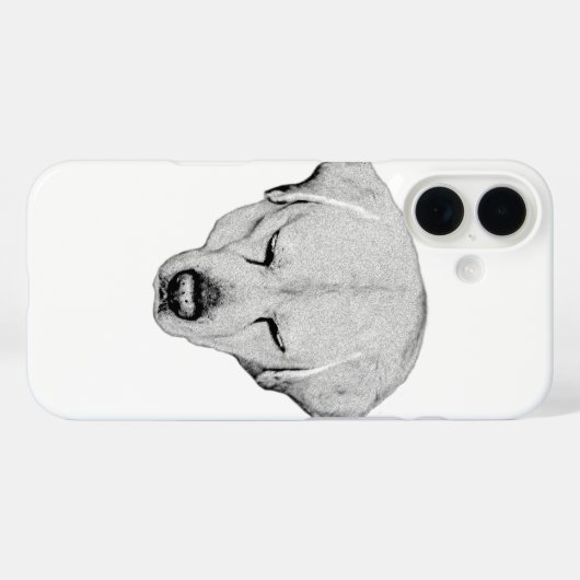 静運、前面、中央 Case-Mate iPhoneケース (裏面 (横))