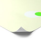 静電気で泣き出した ポスター (角)