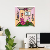 静電気に注意 ポスター (ホームオフィス)