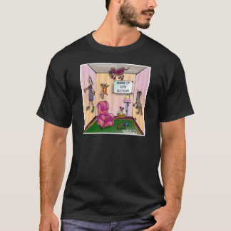 静電気の用心して下さい Tシャツ