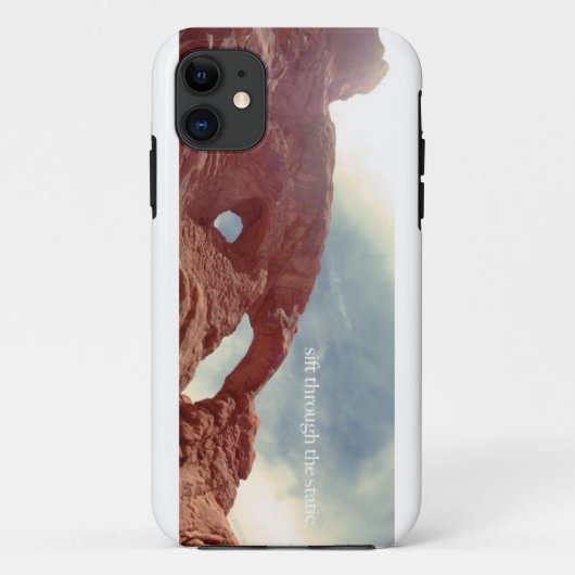 静電気を通り抜ける Case-Mate iPhoneケース (裏面)