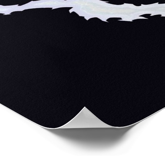 静電気 ポスター (角)