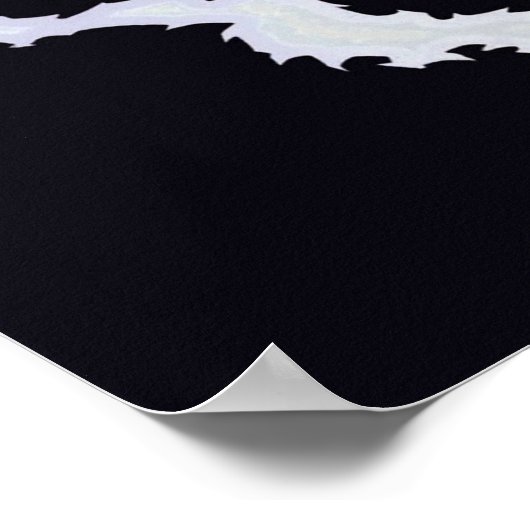 静電気 ポスター (角)