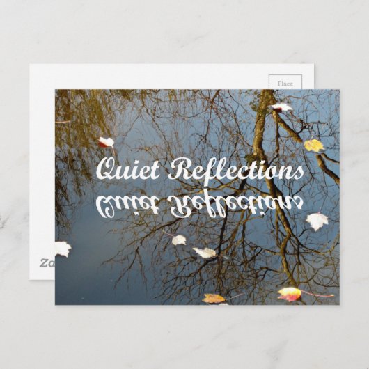 静音反射 ポストカード (正面/裏面)