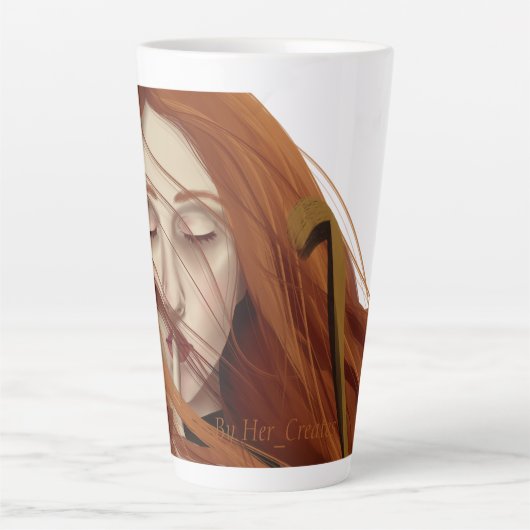 静 カフェラテマグ (正面)