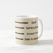 静 コーヒーマグカップ (正面右)