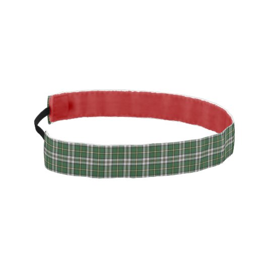 非カスタムな岬のブルターニュのタータンチェックのヘッドバンドのスリップ アスレチックヘッドバンド (左)