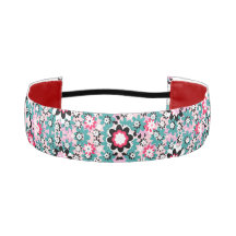 非スリップまたは滑ることフローラヘッドバンド – スタイリッシュ快適