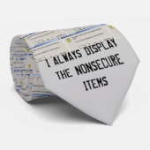 非セキュア項目 ネクタイ (ロール)