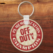 非デューティPi暗記 キーホルダー (正面)