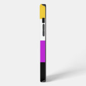 非バイナリカラーフラグCase-Mate iPhoneケース iPhone 13 Pro Maxケース (左側面)