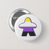 非バイナリゲーマーグループ 缶バッジ (正面&裏面)