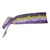 非バイナリドラゴンダマスク – 非バイナリプライドフラグ タイヘッドバンド (回転270)