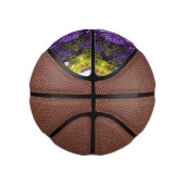 非バイナリドラゴンダマスク – 非バイナリプライドフラグ ミニバスケットボール (右)