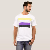非バイナリフラグ Tシャツ (正面フル)