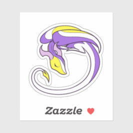 非バイナリプライドドラゴン シール