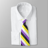 非バイナリプライドフラグ ネクタイ (タイ)