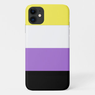 非バイナリプライドフラグ iPhone 11 ケース