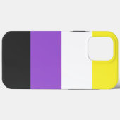 非バイナリプライドフラグ Case-Mate iPhoneケース (裏面 (横))