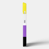 非バイナリプライドフラグ Case-Mate iPhoneケース (裏面 / 左)