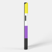 非バイナリプライドフラグ iPhoneケース (右側面)