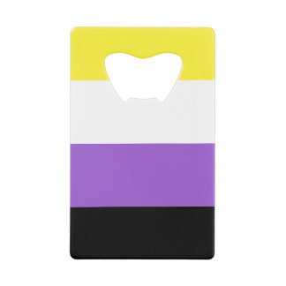 非バイナリプライド クレジットカード栓抜き