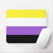 非バイナリプライド マウスパッド (マウス)
