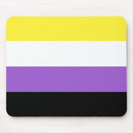 非バイナリプライド マウスパッド (正面)