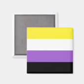 非バイナリプライド マグネット (正面/裏面)