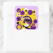 非バイナリー円スタンプ スクエアシール (バッグ)