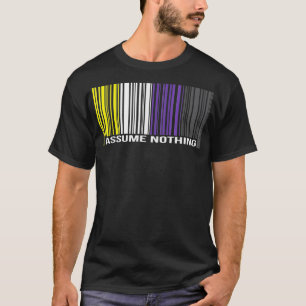 非バイナリー性の平等LGBTを支持しない Tシャツ