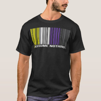 非バイナリー性の平等LGBTを支持しない Tシャツ