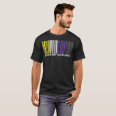 非バイナリー性の平等LGBTを支持しない Tシャツ (正面フル)
