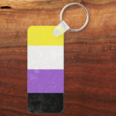 非バイナリ キーホルダー (裏面)