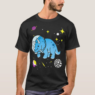 非バイナリTriceratops宇宙非バイナリプライド Tシャツ