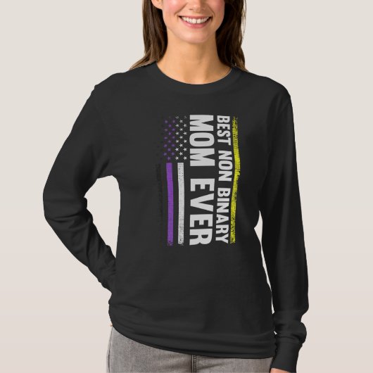 非バ最高のニアルMom Ever Lgbtゲイプライド Tシャツ (正面)