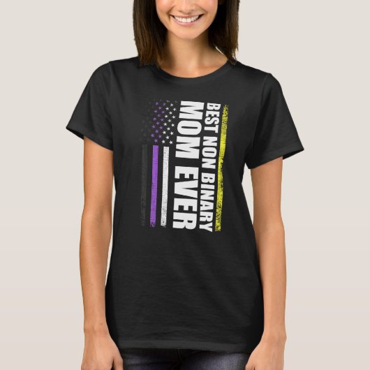 非バ最高のニアルMom Ever Lgbtゲイプライド Tシャツ (正面)