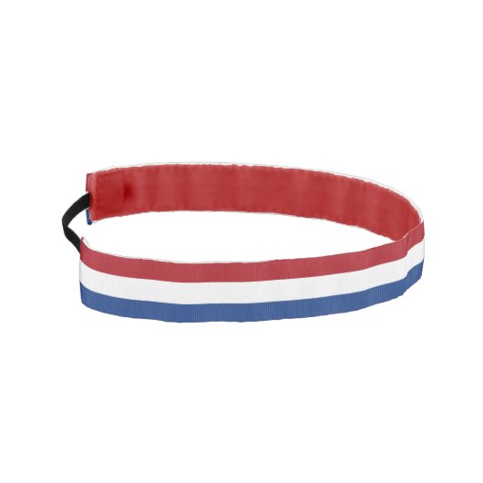 非ヘッドバスリップまたは滑ることンド(オランダのフラグあり) アスレチックヘッドバンド (左)