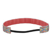 非ヘッドバスリップまたは滑ることンド（ルーマニア色） アスレチックヘッドバンド (裏面)