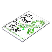 非ホジキンリンパ腫の彼女の戦いは我々の戦い ノートブック (左側)