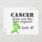 非ホジキンリンパ腫はもうここに住んでいない ポストカード (正面/裏面)