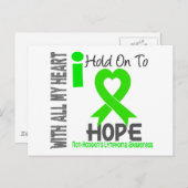 非ホジキンリンパ腫は私が希望を持ち続ける ポストカード (正面/裏面)