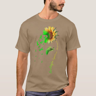 非ホジキンリンパ腫ひまわり男性へ女性子供 Tシャツ