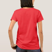 非ホジキンリンパ腫ハート語 Tシャツ (裏面)