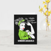 非ホジキンリンパ腫戦士の破壊不能認識度 カード (黄色い花)