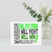 非ホジキンリンパ腫戦士 ポストカード (スタンド正面)